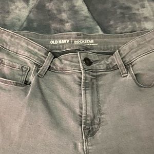 Old navy rockstar jeans size 10 regular